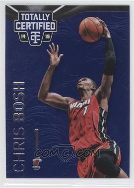 2014-15 Panini Totally Certified - [Base] - Platinum Blue #28 - Chris Bosh /149