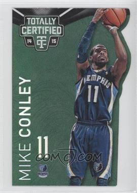 2014-15 Panini Totally Certified - [Base] - Platinum Green Die-Cut #110 - Mike Conley /5