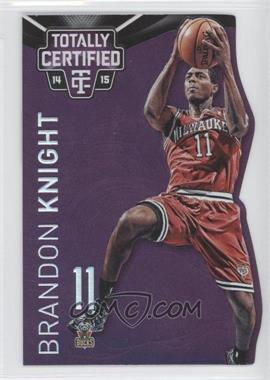 2014-15 Panini Totally Certified - [Base] - Platinum Purple Die-Cut #50 - Brandon Knight /25