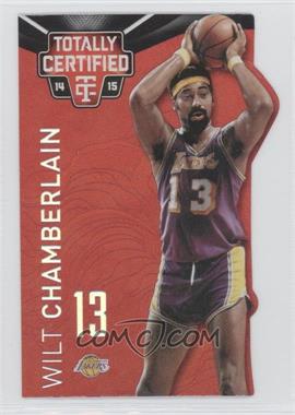 2014-15 Panini Totally Certified - [Base] - Platinum Red Die-Cut #132.2 - Wilt Chamberlain (Ball Over Head) /135