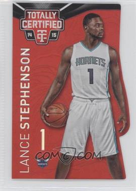 2014-15 Panini Totally Certified - [Base] - Platinum Red Die-Cut #89 - Lance Stephenson /135