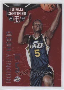 2014-15 Panini Totally Certified - [Base] - Platinum Red #160 - Rodney Hood /279