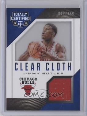 2014-15 Panini Totally Certified - Clear Cloth Jersey - Blue #70 - Jimmy Butler /199