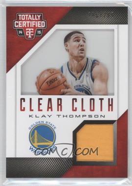 2014-15 Panini Totally Certified - Clear Cloth Jersey - Red #20 - Klay Thompson /299