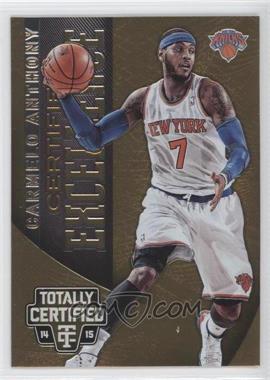 2014-15 Panini Totally Certified - Excellence #7 - Carmelo Anthony /299