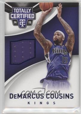 2014-15 Panini Totally Certified - Jerseys - Blue #28 - DeMarcus Cousins /199