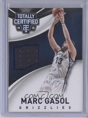 2014-15 Panini Totally Certified - Jerseys - Blue #56 - Marc Gasol /199