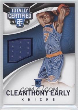 2014-15 Panini Totally Certified - Jerseys - Blue #99 - Cleanthony Early /199