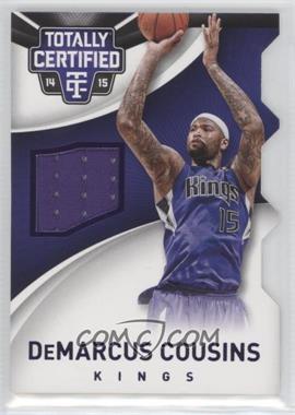 2014-15 Panini Totally Certified - Jerseys - Purple Die-Cut #28 - DeMarcus Cousins /99