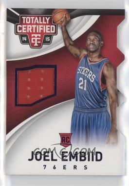 2014-15 Panini Totally Certified - Jerseys - Purple Die-Cut #78 - Joel Embiid /99