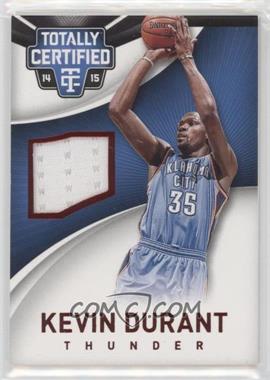 2014-15 Panini Totally Certified - Jerseys - Red #48 - Kevin Durant /249