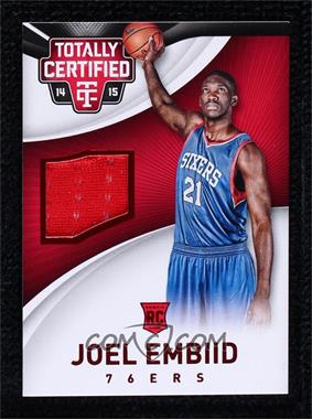 2014-15 Panini Totally Certified - Jerseys - Red #78 - Joel Embiid /249