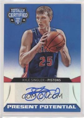 2014-15 Panini Totally Certified - Present Potential Signatures - Mirror #PPS-KS - Kyle Singler /25