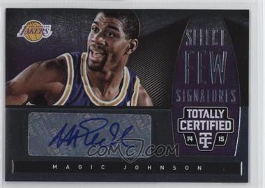 2014-15 Panini Totally Certified - Select Few Signatures #SF-MJ - Magic Johnson /25