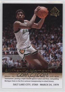 2014-15 SP Authentic - [Base] #67 - Authentic Moments - Magic Johnson