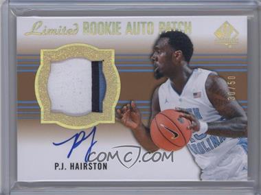 2014-15 SP Authentic - Limited Autograph #82 - Future Watch - P.J. Hairston /50