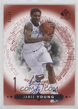 2014-15 SP Authentic - Rookie Extended Series - Red Foil Autographs #R16 - James Young /50