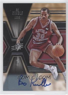 2014-15 SPx - [Base] - Autographs #12 - Bo Kimble