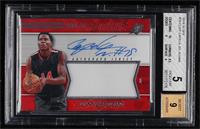 Rookie Autograph Jersey - Clint Capela [BGS 5 EXCELLENT] #/499