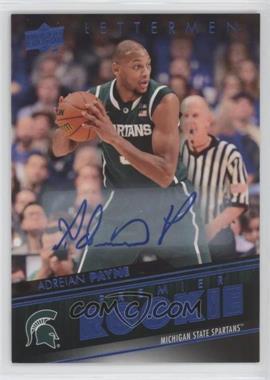 2014-15 Upper Deck Lettermen - [Base] - Blue Autographs #52 - Adreian Payne