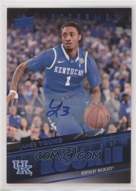 2014-15 Upper Deck Lettermen - [Base] - Blue Autographs #63 - James Young