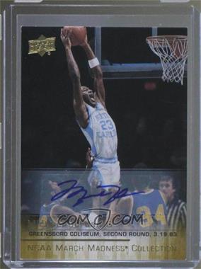 2014-15 Upper Deck NCAA March Madness Collection - [Base] - Autographs #MJ-6 - Michael Jordan