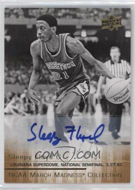 2014-15 Upper Deck NCAA March Madness Collection - [Base] - Autographs #SF-1 - Sleepy Floyd