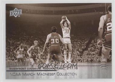 2014-15 Upper Deck NCAA March Madness Collection - [Base] - Sepia #LB-1 - Larry Bird