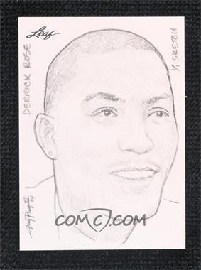 2014 Leaf Best of Basketball - Sketch Cards #_DRJP.2 - Derrick Rose (Jay Pangan) /1
