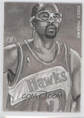 2014 Leaf Best of Basketball - Sketch Cards #_MMCH - Moses Malone (Chris Henderson) /1