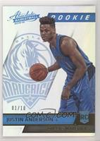 Rookies - Justin Anderson #/10