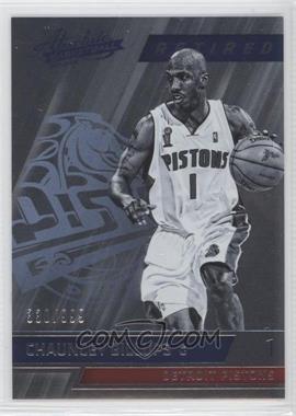 2015-16 Panini Absolute - [Base] #121 - Retired - Chauncey Billups /999