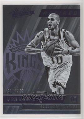 2015-16 Panini Absolute - [Base] #154 - Retired - Mike Bibby /999