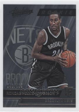 2015-16 Panini Absolute - [Base] #181 - Rookies - Rondae Hollis-Jefferson /999