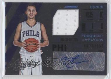 2015-16 Panini Absolute - Frequent Flyer Material Autographs #FR-NS - Nik Stauskas /99