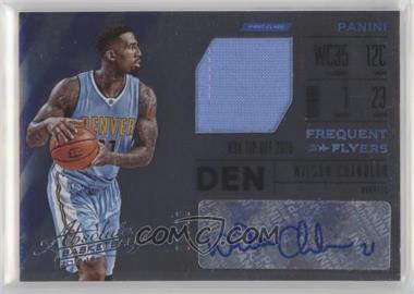 2015-16 Panini Absolute - Frequent Flyer Material Autographs #FR-WC - Wilson Chandler /99