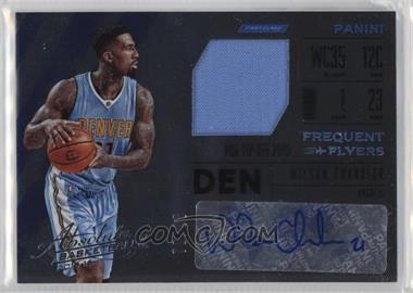 2015-16 Panini Absolute - Frequent Flyer Material Autographs #FR-WC - Wilson Chandler /99