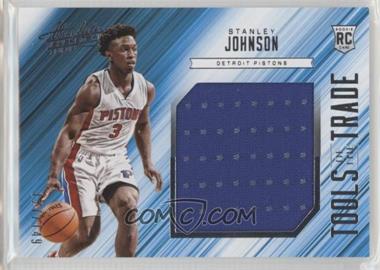 2015-16 Panini Absolute - Tools of the Trade Rookie Materials Jumbo #8 - Stanley Johnson /149
