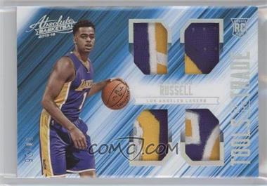 2015-16 Panini Absolute - Tools of the Trade Rookie Materials Quad - Patch #2 - D'Angelo Russell /25