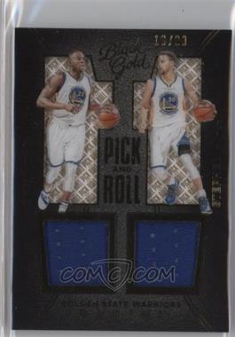 2015-16 Panini Black Gold - Pick and Roll #6 - Draymond Green, Stephen Curry /99