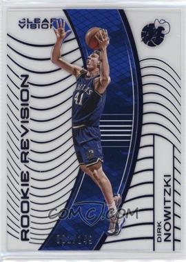2015-16 Panini Clear Vision - [Base] - Blue #121.1 - Rookie Revision - Dirk Nowitzki (Base) /149 [EX to NM]
