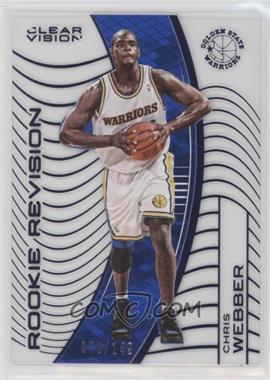 2015-16 Panini Clear Vision - [Base] - Blue #134.2 - Rookie Revision - Chris Webber (White Jersey Variation) /149
