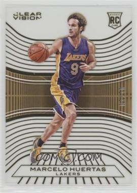 2015-16 Panini Clear Vision - [Base] - Gold #101 - Rookies - Marcelo Huertas /10