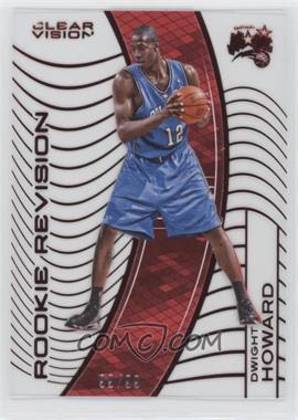 2015-16 Panini Clear Vision - [Base] - Red #120.1 - Rookie Revision - Dwight Howard (Base) /99