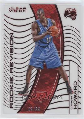 2015-16 Panini Clear Vision - [Base] - Red #120.1 - Rookie Revision - Dwight Howard (Base) /99