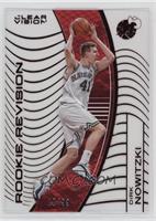 Rookie Revision - Dirk Nowitzki (White Jersey Variation) #/99