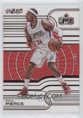 2015-16 Panini Clear Vision - [Base] - Red #25 - Paul Pierce /99