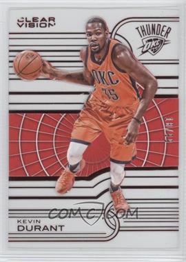 2015-16 Panini Clear Vision - [Base] - Red #28 - Kevin Durant /99