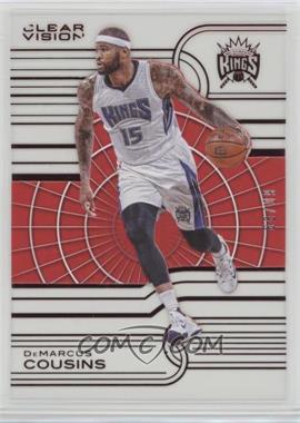 2015-16 Panini Clear Vision - [Base] - Red #65 - DeMarcus Cousins /99