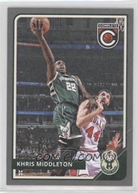 2015-16 Panini Complete - [Base] - Silver #110 - Khris Middleton